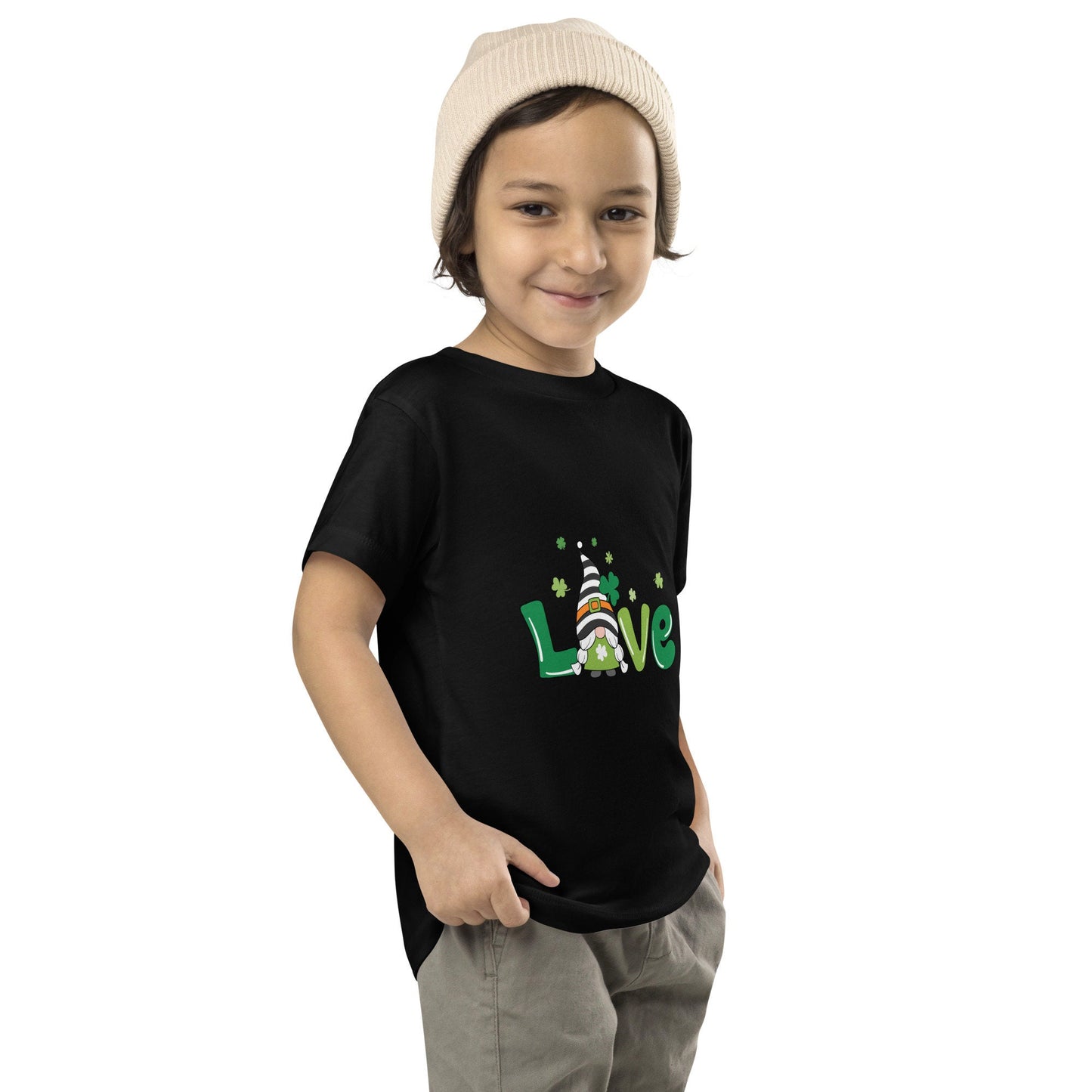 Toddler Short Sleeve Tee, matching family St. Patrick’s Day t-shirts, St. Patrick’s Day attire, green shirt, lucky t-shirt, Irish t-shirt