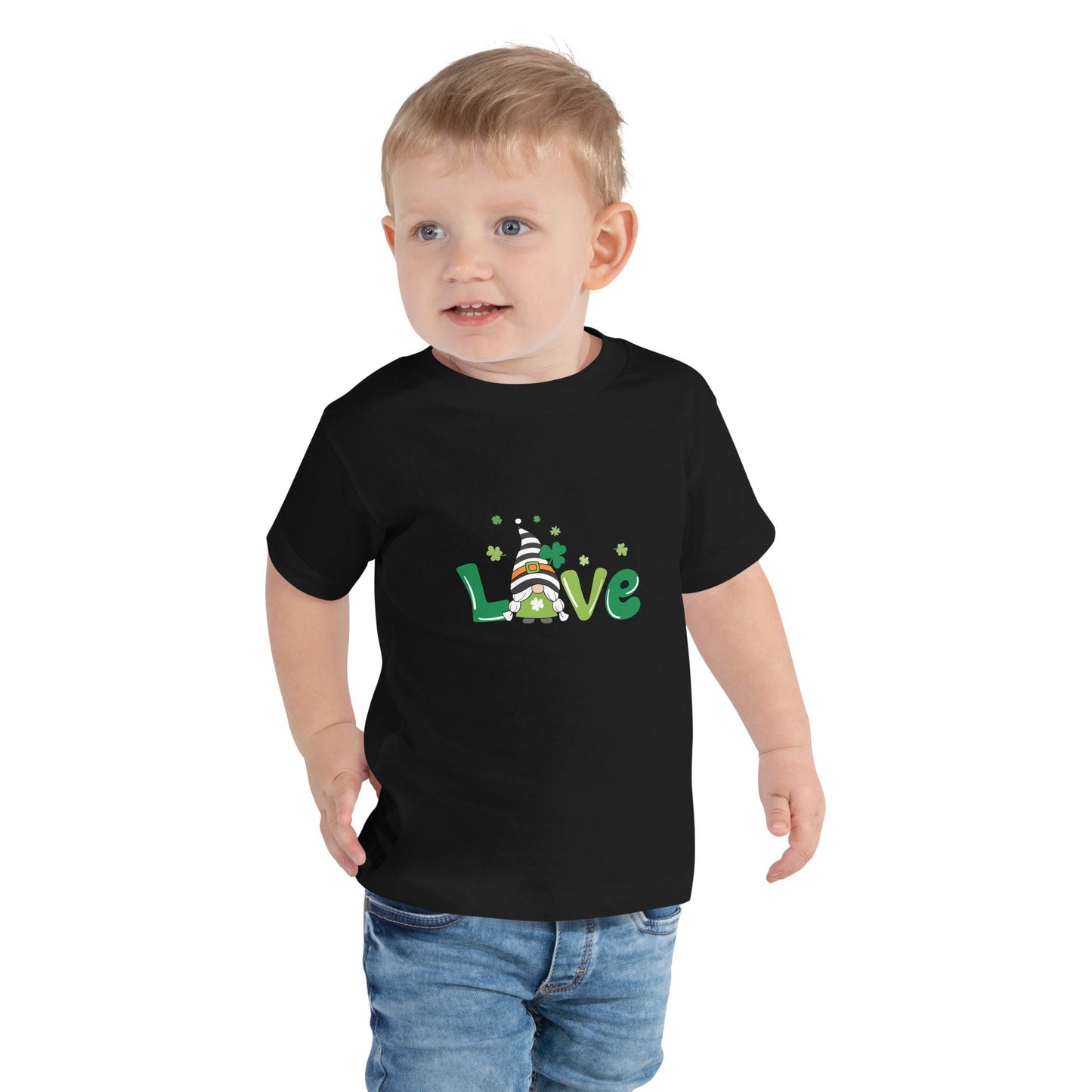 Toddler Short Sleeve Tee, matching family St. Patrick’s Day t-shirts, St. Patrick’s Day attire, green shirt, lucky t-shirt, Irish t-shirt