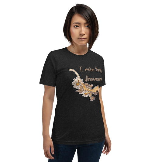 Camiseta unisex, camiseta de gecko con cresta, papá crestie, papá gecko con cresta, amante del gecko, amante de los reptiles, gecko con cresta, amante de los lagartos, gecko