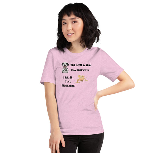 Camiseta unisex, camiseta de gecko con cresta, papá crestie, papá gecko con cresta, mamá crestie, mamá gecko con cresta, amante de gecko, amante de los reptiles, crestie