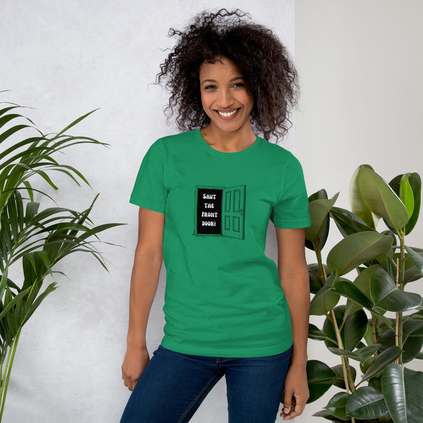 Unisex t-shirt, Utah t-shirt, Shut the Front Door, gift for him, gift for her, Mother's Day, Father's Day, Utah pride, state pride, state shirt