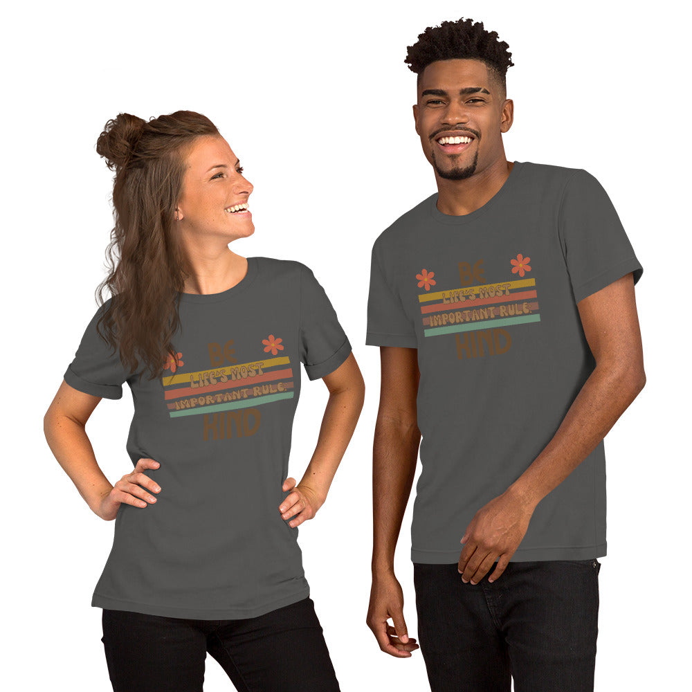 Unisex t-shirt, kindness shirt, gift for her, gift for him, inspirational gift, inspirational shirt, crew neck, short sleeve, soft shirt
