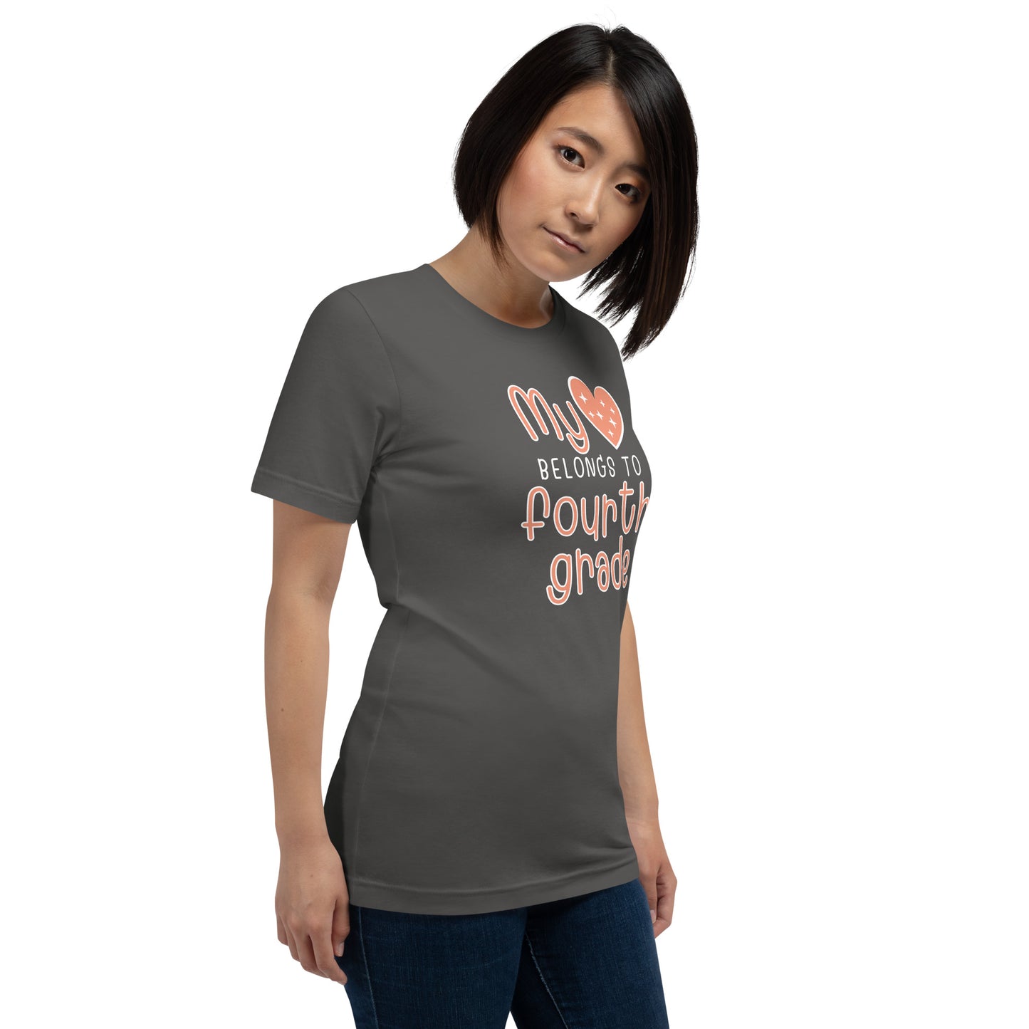 Camiseta unisex, camiseta para profesores de cuarto grado: ¡levanta el ánimo e inspira a tus alumnos!