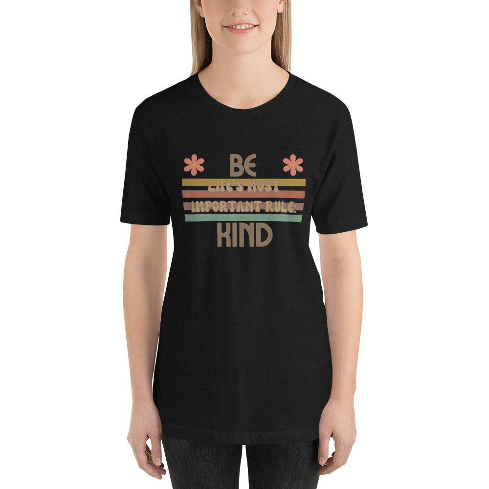 Unisex t-shirt, kindness shirt, gift for her, gift for him, inspirational gift, inspirational shirt, crew neck, short sleeve, soft shirt