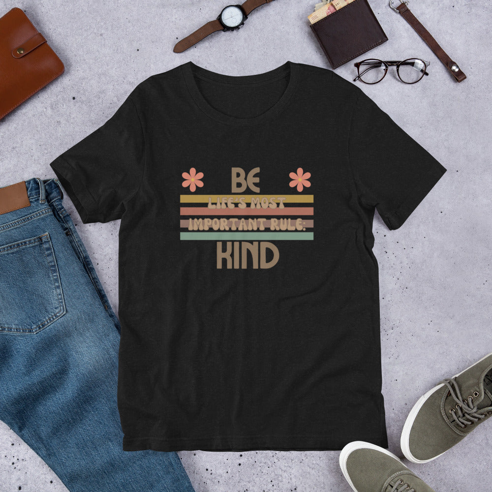 Unisex t-shirt, kindness shirt, gift for her, gift for him, inspirational gift, inspirational shirt, crew neck, short sleeve, soft shirt