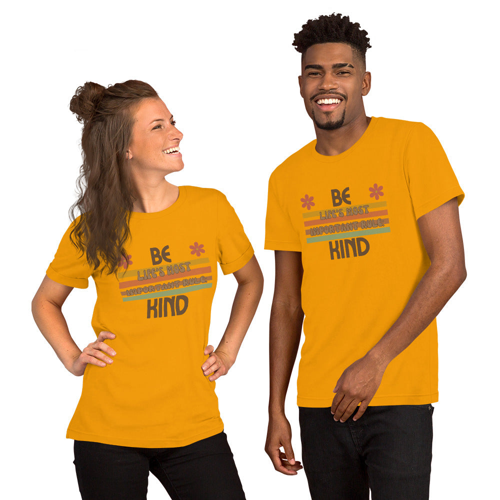 Unisex t-shirt, kindness shirt, gift for her, gift for him, inspirational gift, inspirational shirt, crew neck, short sleeve, soft shirt