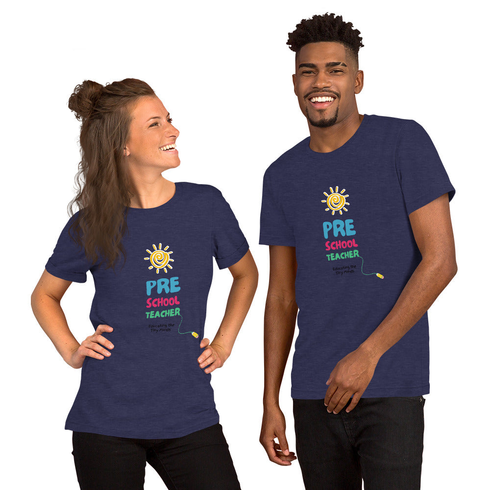 Camiseta unisex, camiseta para profesores de preescolar: ¡levanta el ánimo e inspira a tus alumnos!