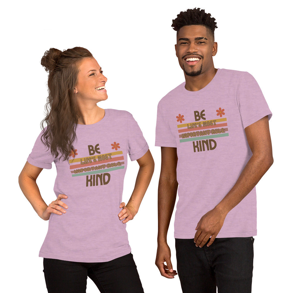 Unisex t-shirt, kindness shirt, gift for her, gift for him, inspirational gift, inspirational shirt, crew neck, short sleeve, soft shirt