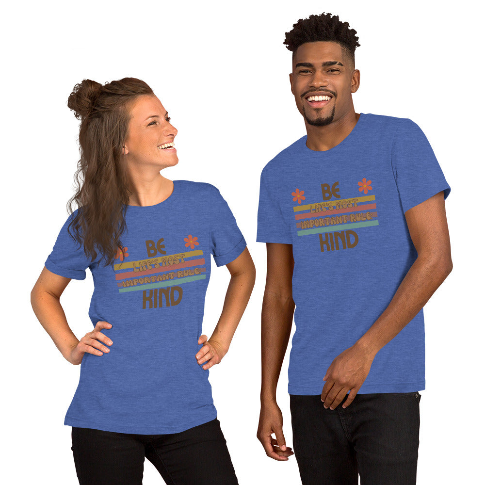 Unisex t-shirt, kindness shirt, gift for her, gift for him, inspirational gift, inspirational shirt, crew neck, short sleeve, soft shirt