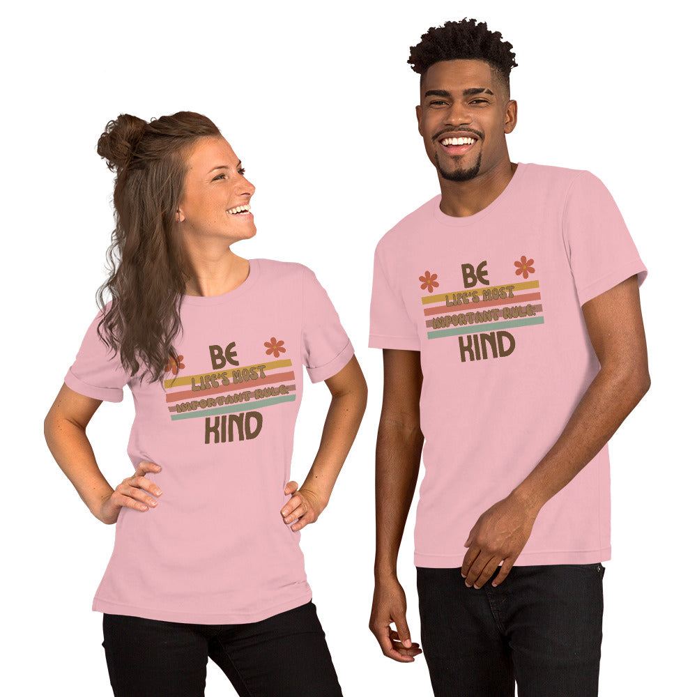 Unisex t-shirt, kindness shirt, gift for her, gift for him, inspirational gift, inspirational shirt, crew neck, short sleeve, soft shirt