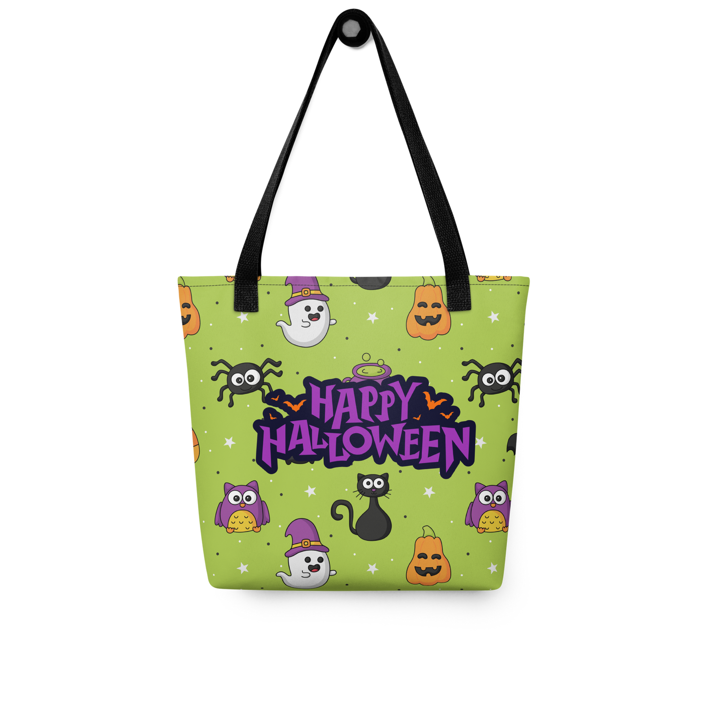 Halloween Tote bag, Trick-or-treat bag, Halloween night, fun tote bag, gift for kids, spooky tote bag, candy bag