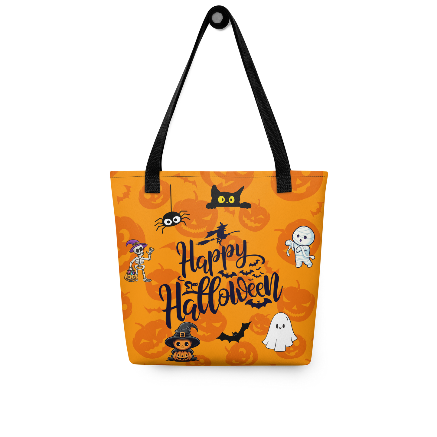 Halloween Tote bag, Trick-or-treat bag, Halloween night, fun tote bag, gift for kids, spooky tote bag, candy bag