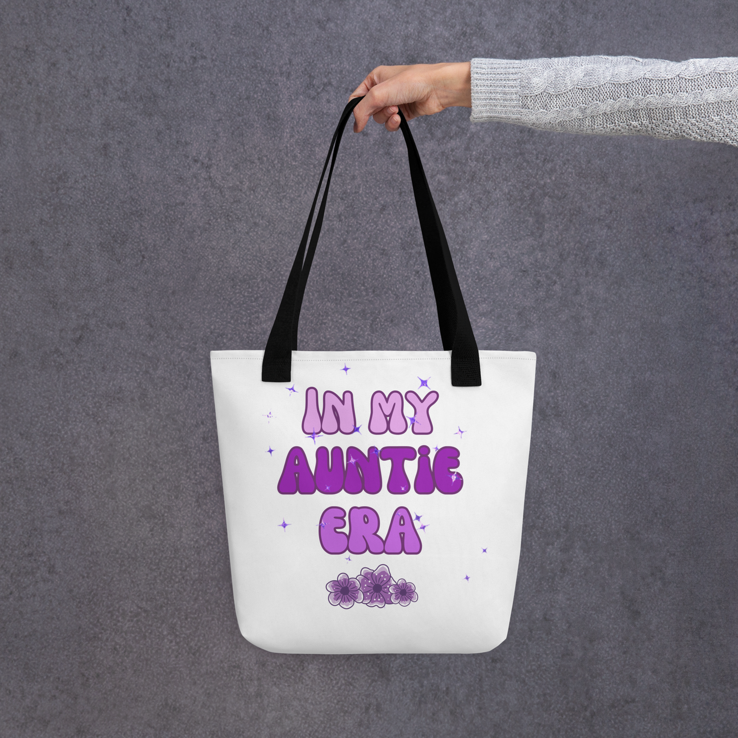 In My Auntie Era tote bag, gift for her, birthday gift, auntie gift, aunt gift, gift for aunt, cute tote bag for aunt