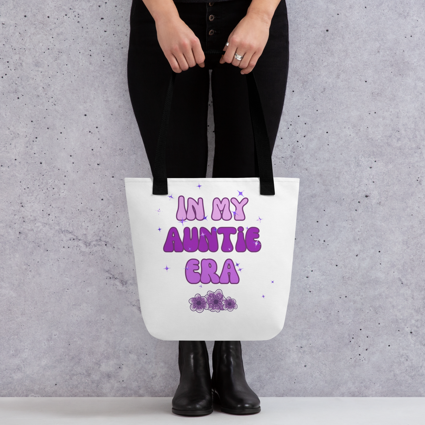 In My Auntie Era tote bag, gift for her, birthday gift, auntie gift, aunt gift, gift for aunt, cute tote bag for aunt