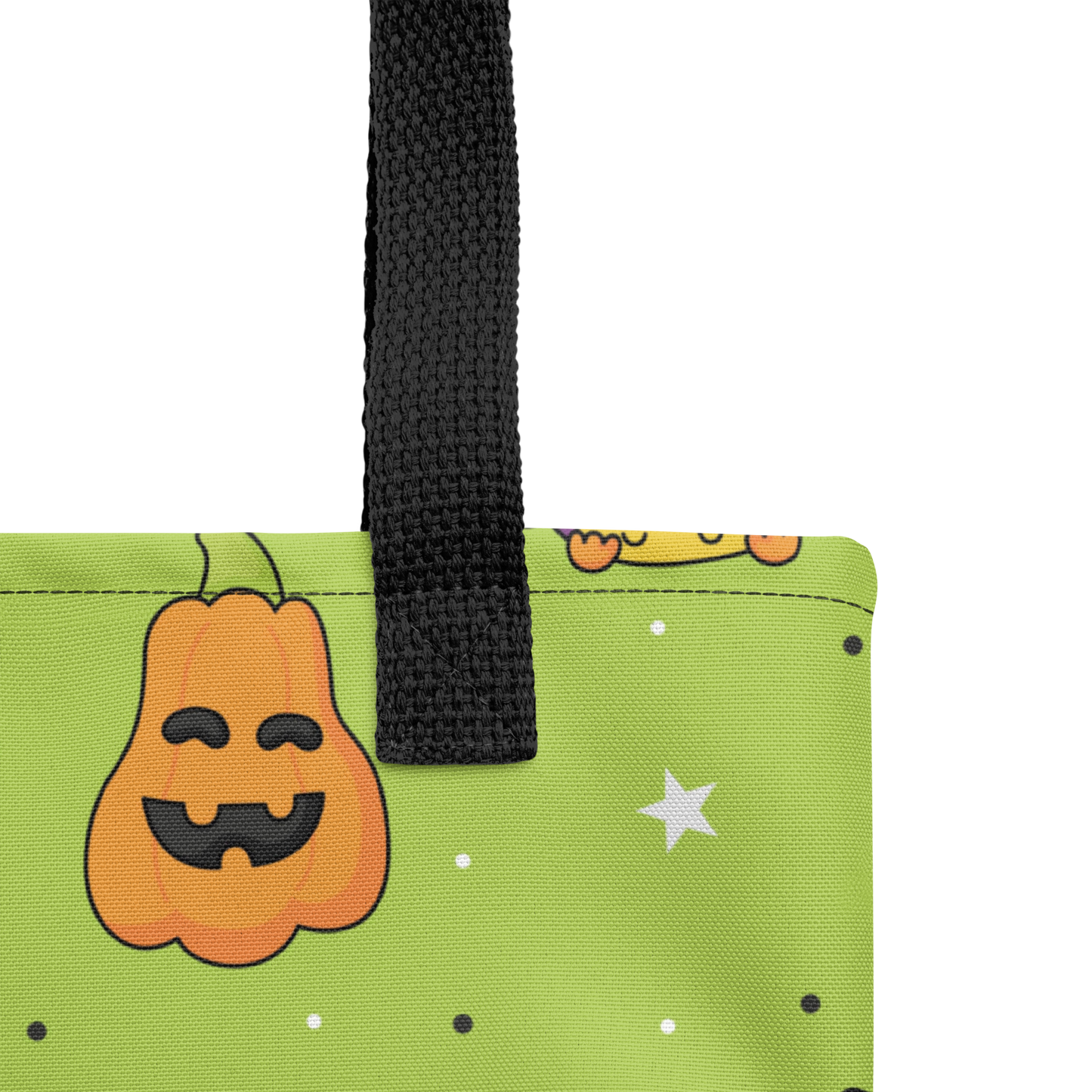 Halloween Tote bag, Trick-or-treat bag, Halloween night, fun tote bag, gift for kids, spooky tote bag, candy bag