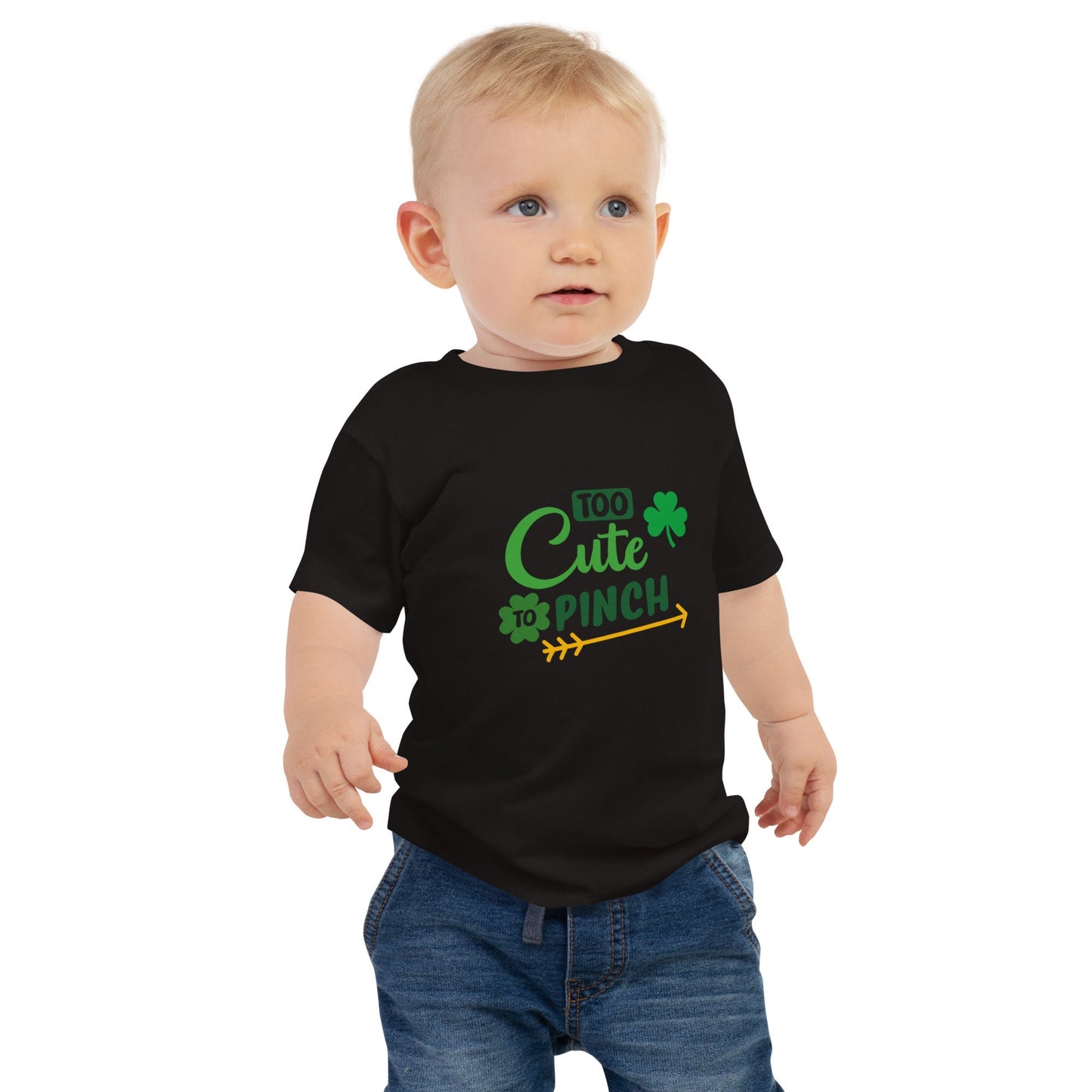 Baby Jersey Short Sleeve Tee,  matching family St. Patrick’s Day shirt, St. Patrick’s Day attire, green shirt, lucky t-shirt, Irish t-shirt