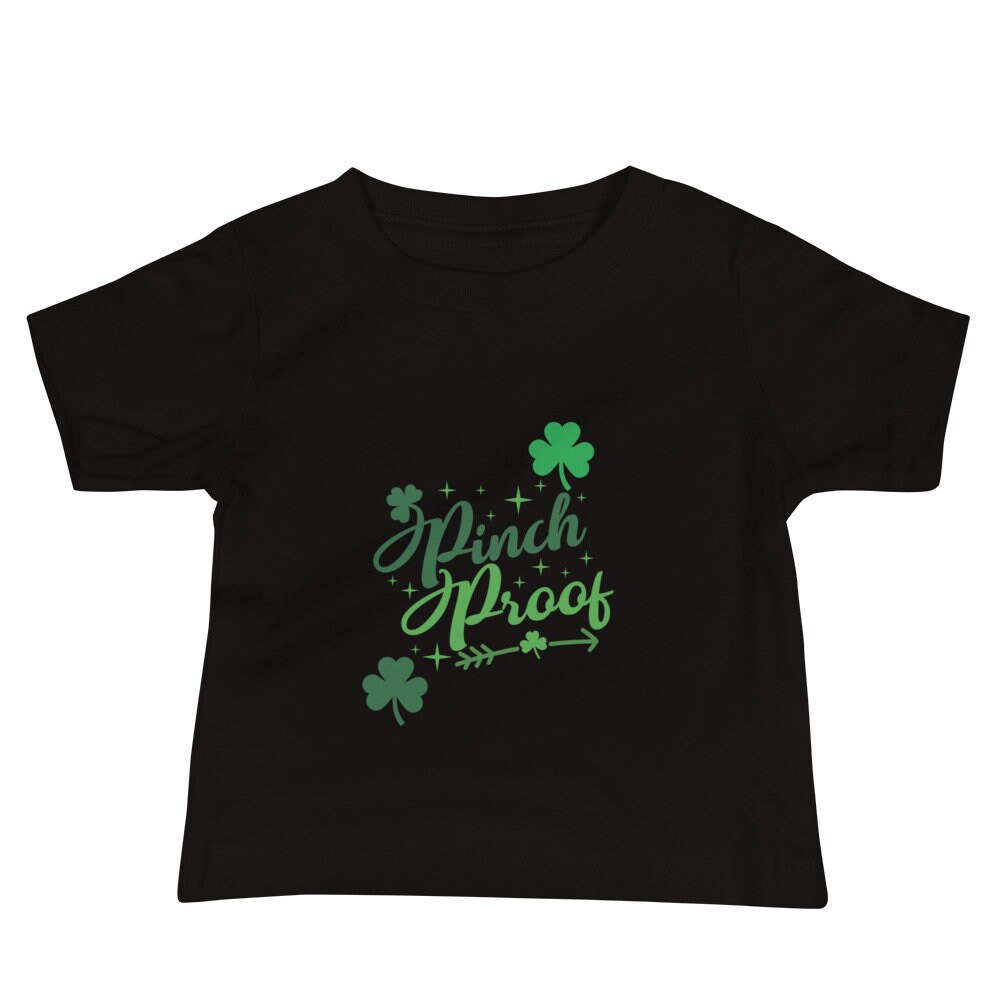 Baby Jersey Short Sleeve Tee,  matching family St. Patrick’s Day t-shirt, St. Patrick’s Day attire, green shirt, lucky t-shirt, Irish tee