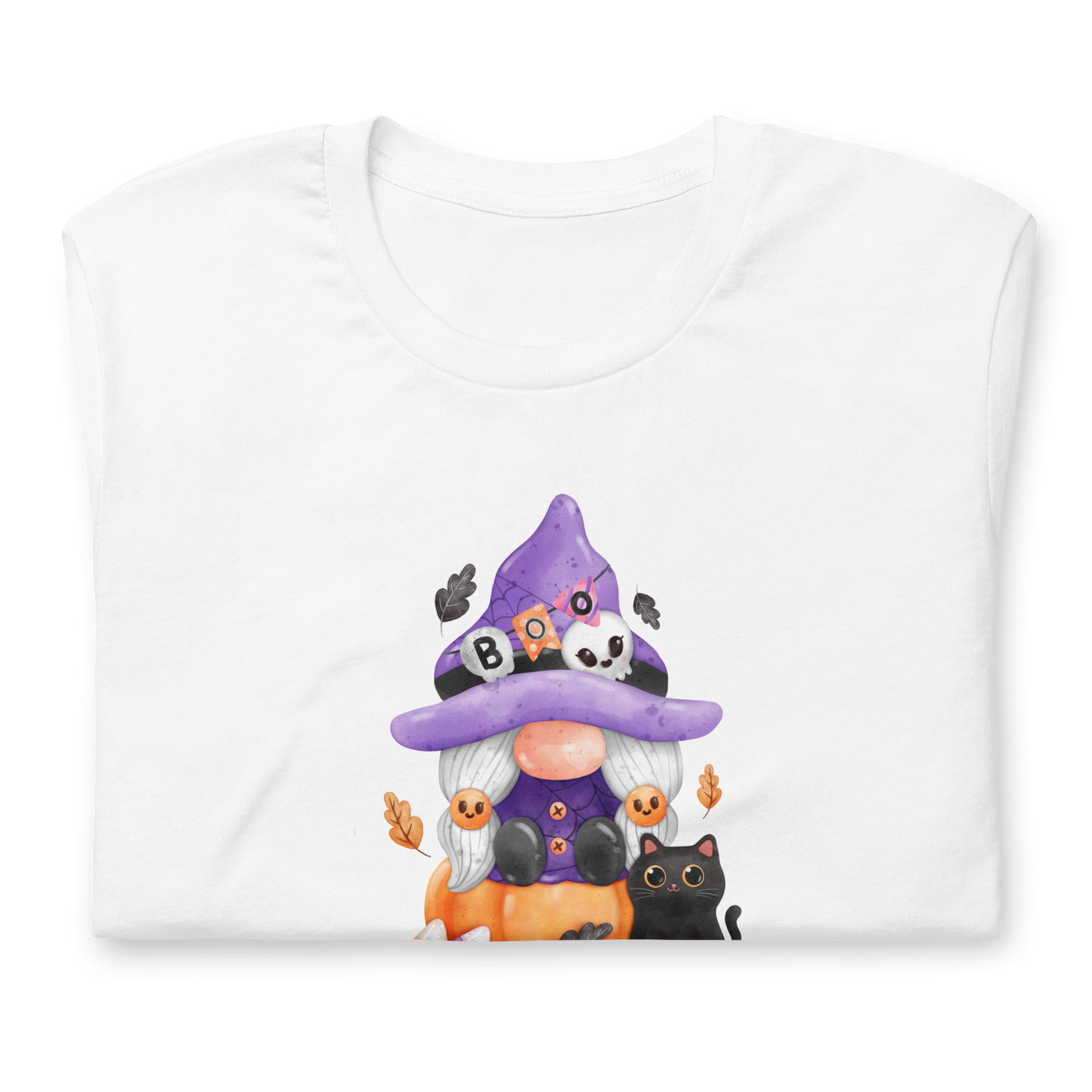 Halloween Unisex t-shirt, spooky t-shirt, Halloween gift, gift for her, gift for him, Halloween shirt, Halloween designs, Halloween gnome