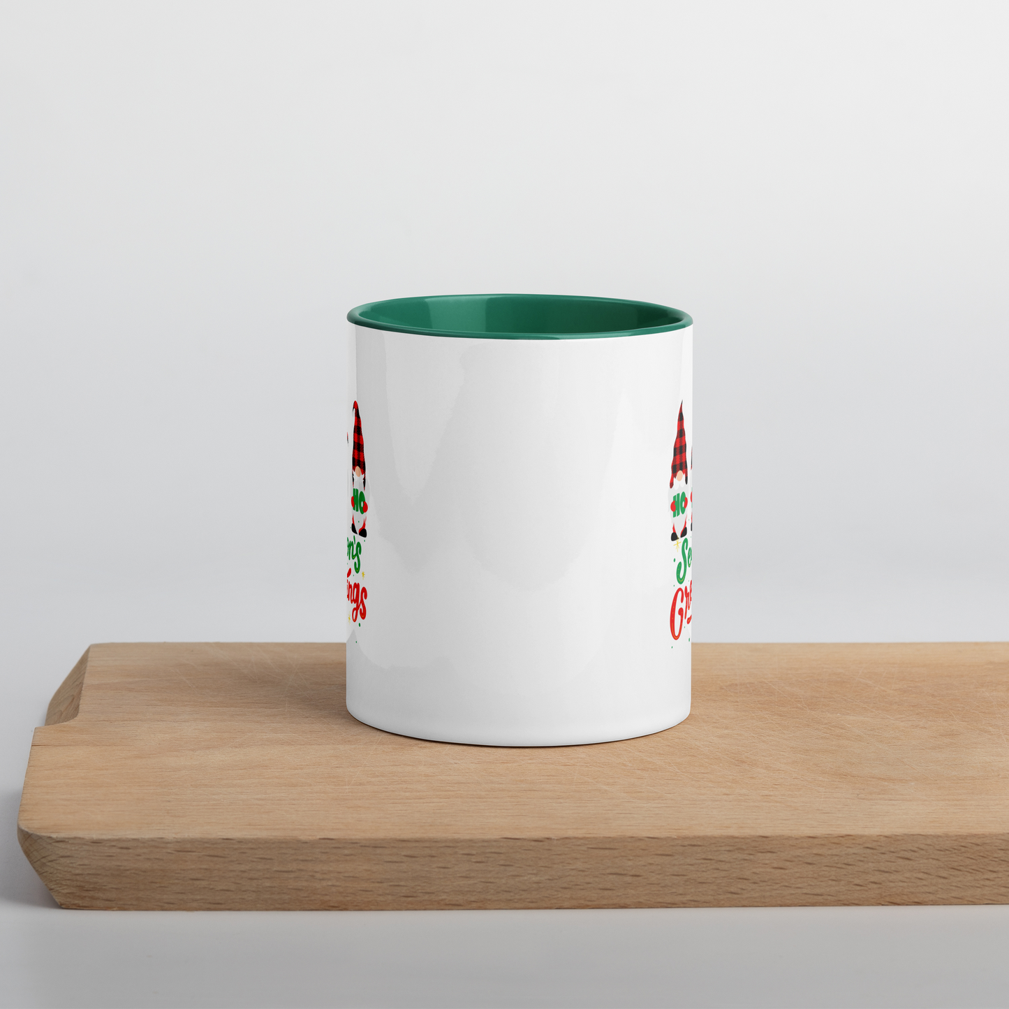 Christmas Mug with Color Inside, teacher gift, Christmas coffee mug, Christmas hot chocolate mug, Christmas soup mug, coffee, hot chocolate, festive season, festive mug, holiday mug