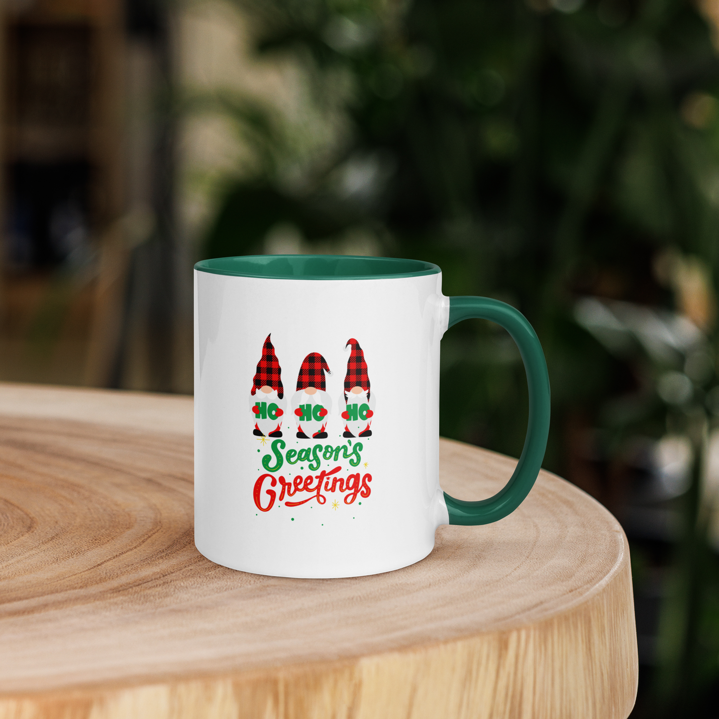 Christmas Mug with Color Inside, teacher gift, Christmas coffee mug, Christmas hot chocolate mug, Christmas soup mug, coffee, hot chocolate, festive season, festive mug, holiday mug