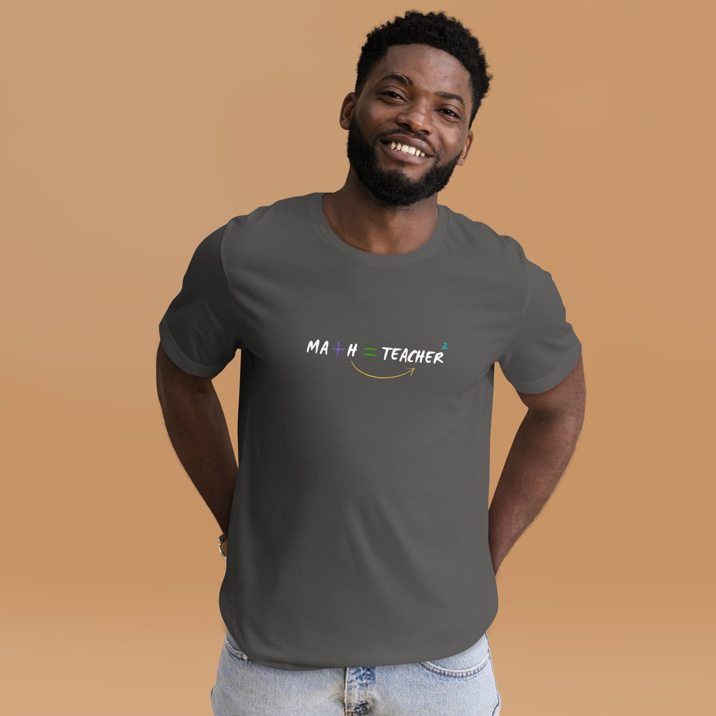 Camiseta unisex, camiseta de profesor de matemáticas: ¡levanta el ánimo e inspira a tus alumnos!