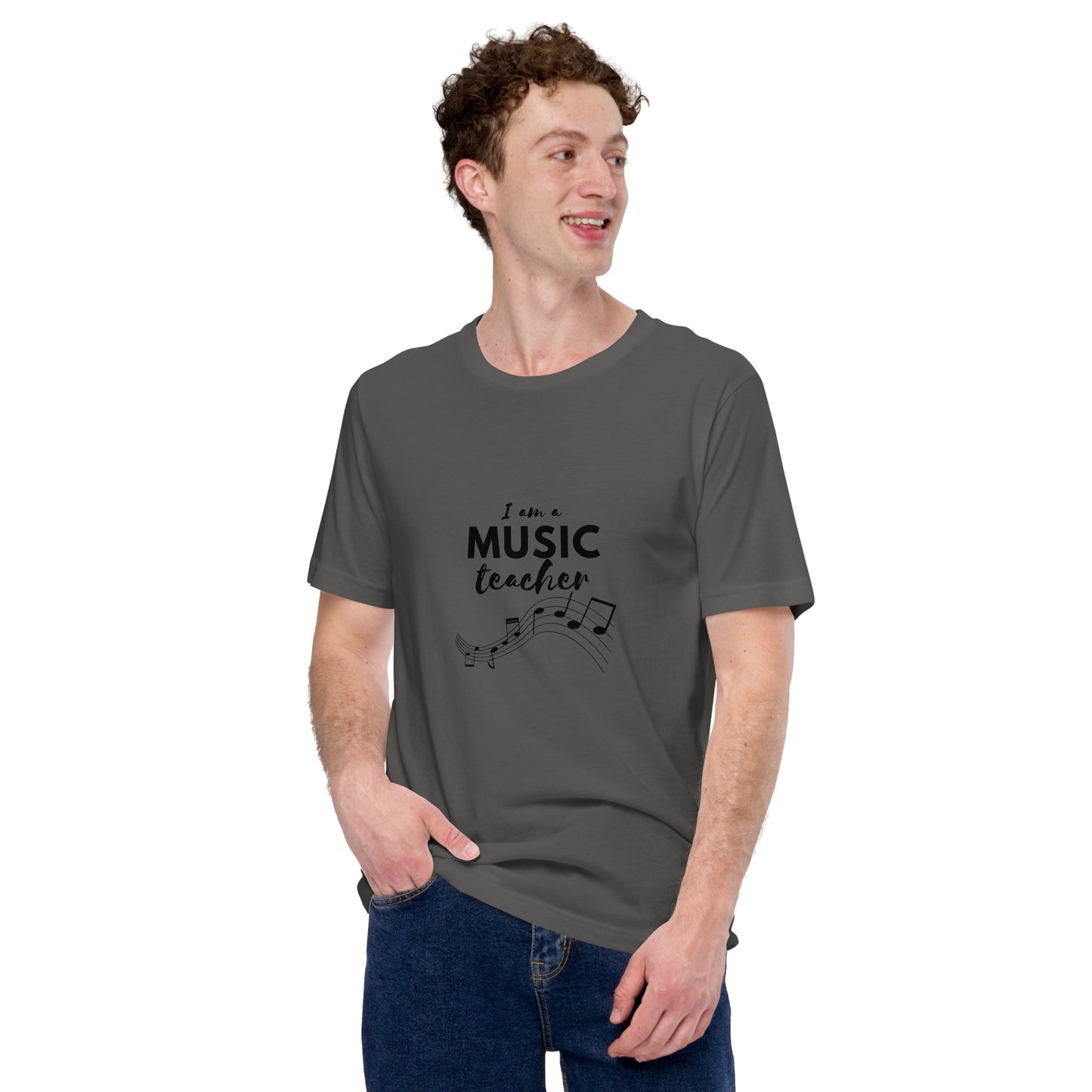 T-shirt unisexe, T-shirt pour professeur de musique - Élevez votre moral et inspirez vos élèves !