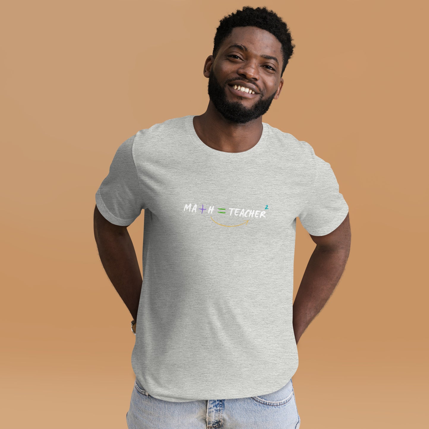 Camiseta unisex, camiseta de profesor de matemáticas: ¡levanta el ánimo e inspira a tus alumnos!