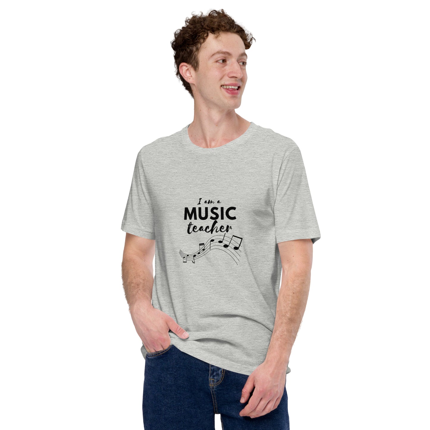 T-shirt unisexe, T-shirt pour professeur de musique - Élevez votre moral et inspirez vos élèves !