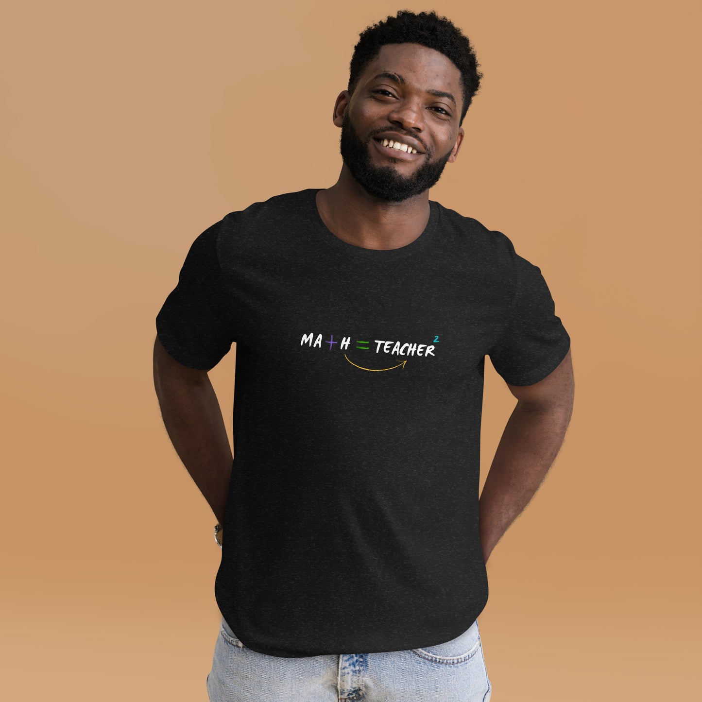 Camiseta unisex, camiseta de profesor de matemáticas: ¡levanta el ánimo e inspira a tus alumnos!