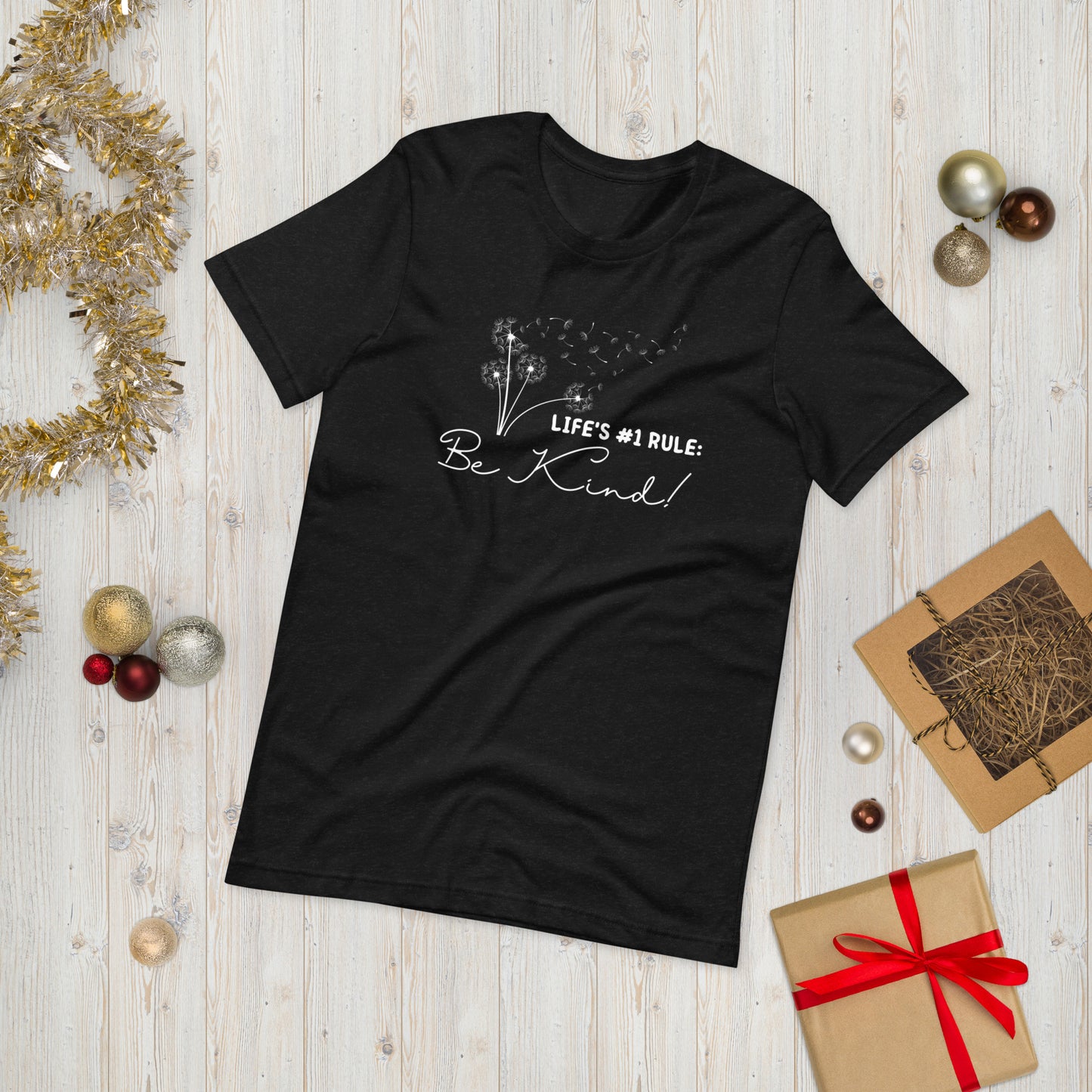 Camiseta unisex, camisa de bondad, regalo para ella, regalo para él, regalo inspirador, camisa inspiradora, cuello redondo, manga corta, camisa suave