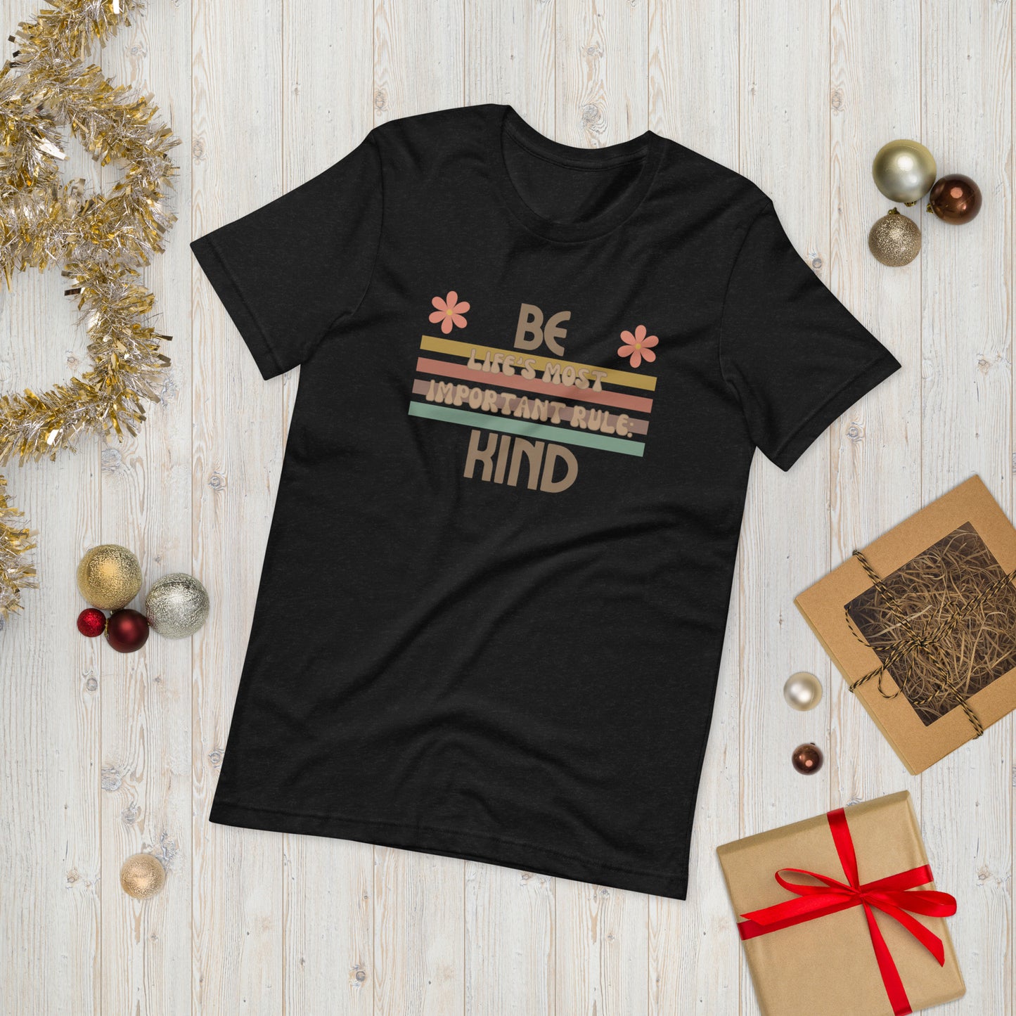 Camiseta unisex, camisa de bondad, regalo para ella, regalo para él, regalo inspirador, camisa inspiradora, cuello redondo, manga corta, camisa suave