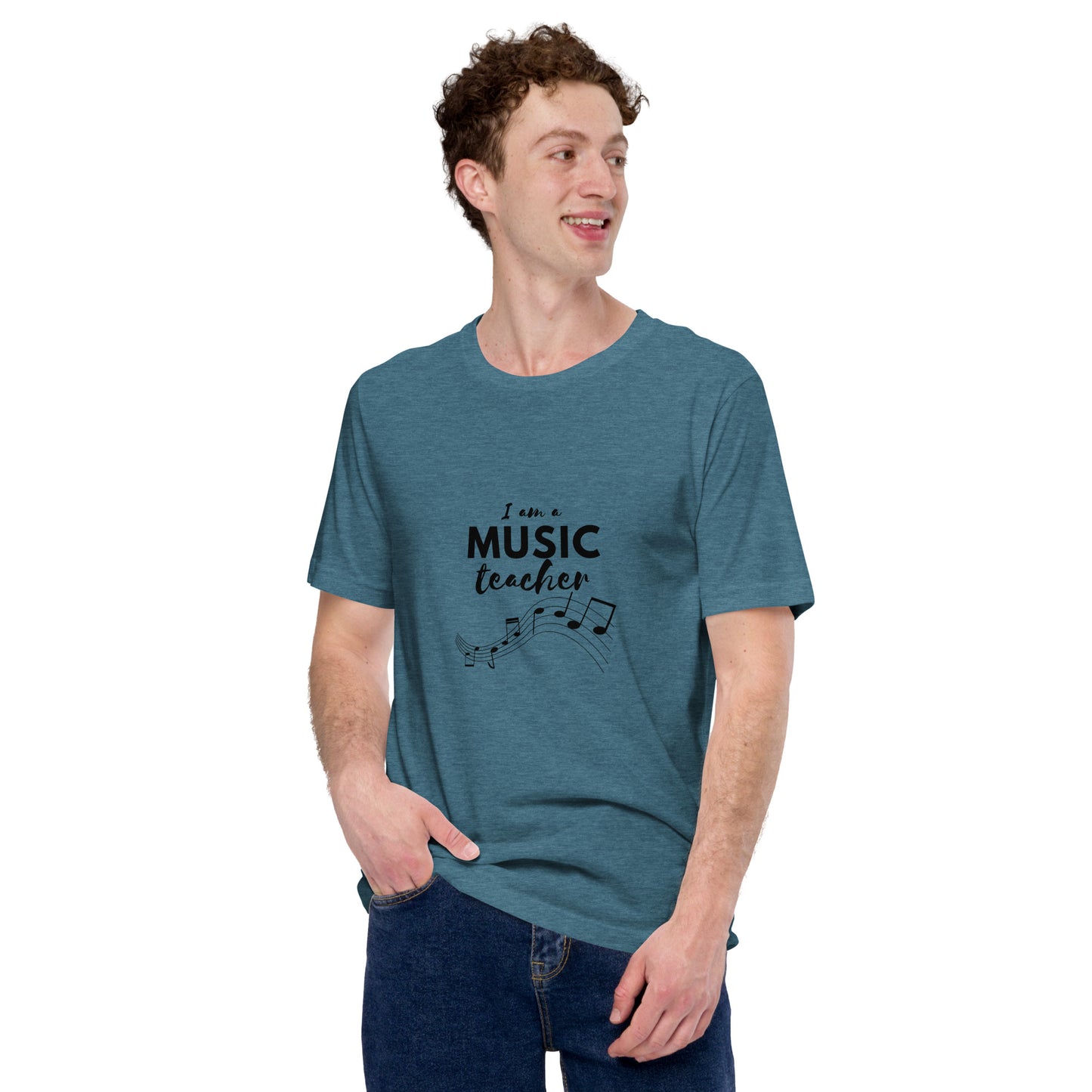 T-shirt unisexe, T-shirt pour professeur de musique - Élevez votre moral et inspirez vos élèves !