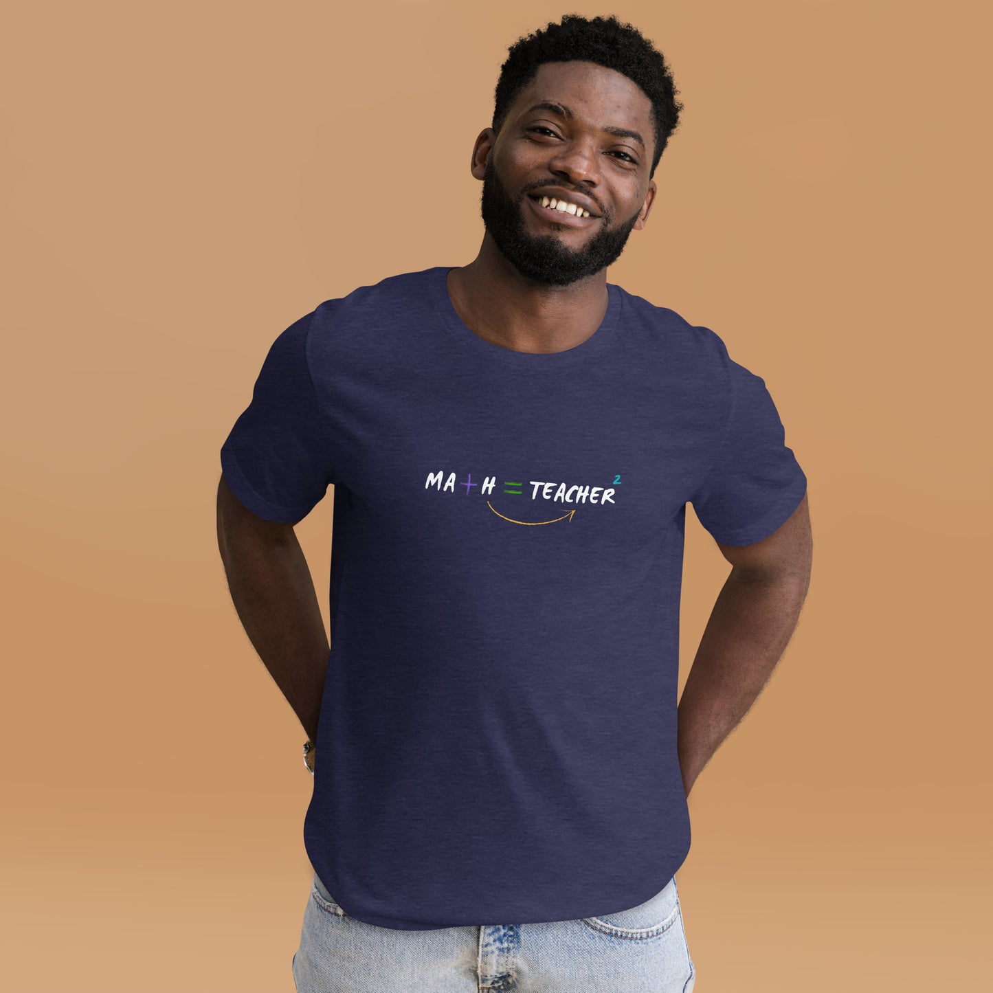 Camiseta unisex, camiseta de profesor de matemáticas: ¡levanta el ánimo e inspira a tus alumnos!