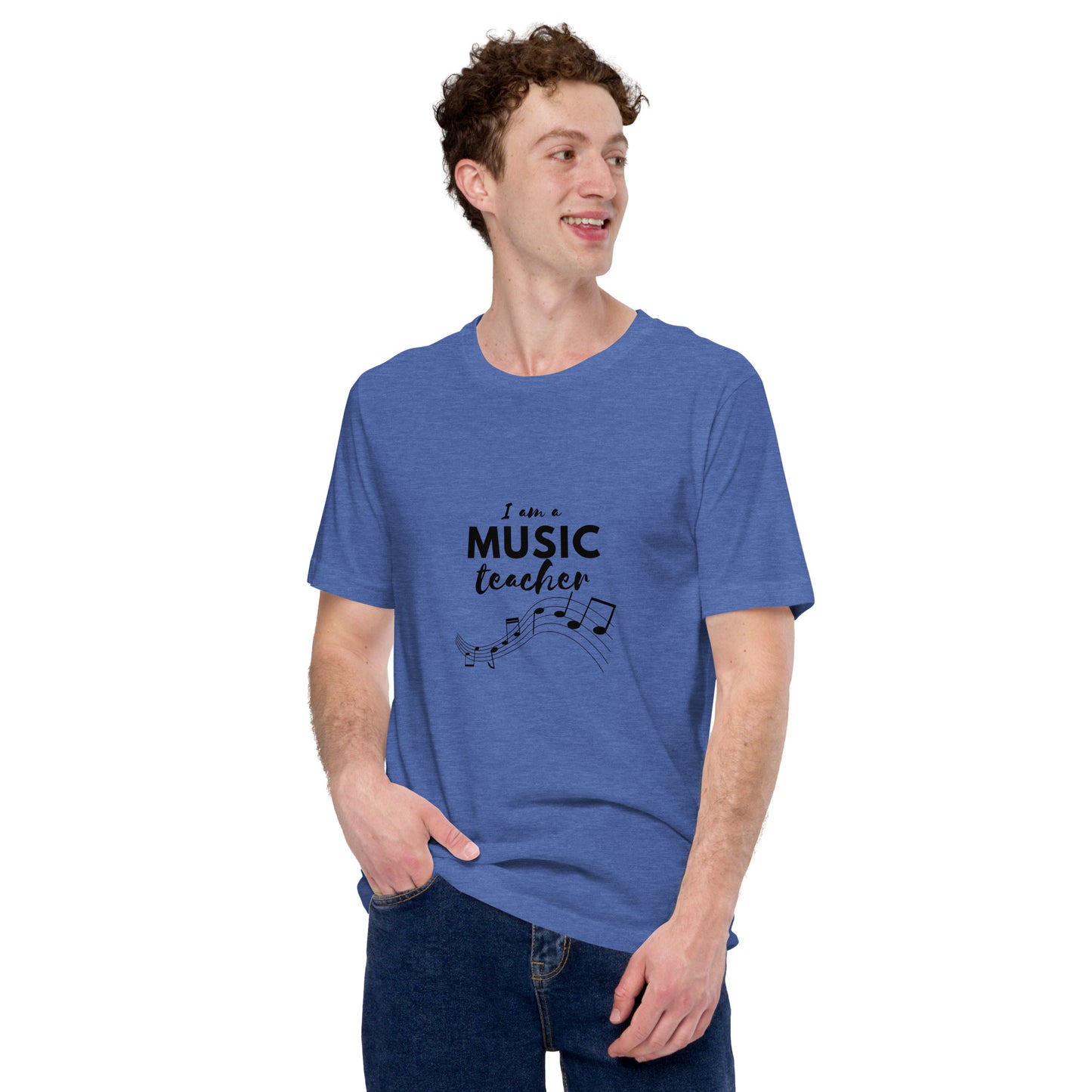 T-shirt unisexe, T-shirt pour professeur de musique - Élevez votre moral et inspirez vos élèves !