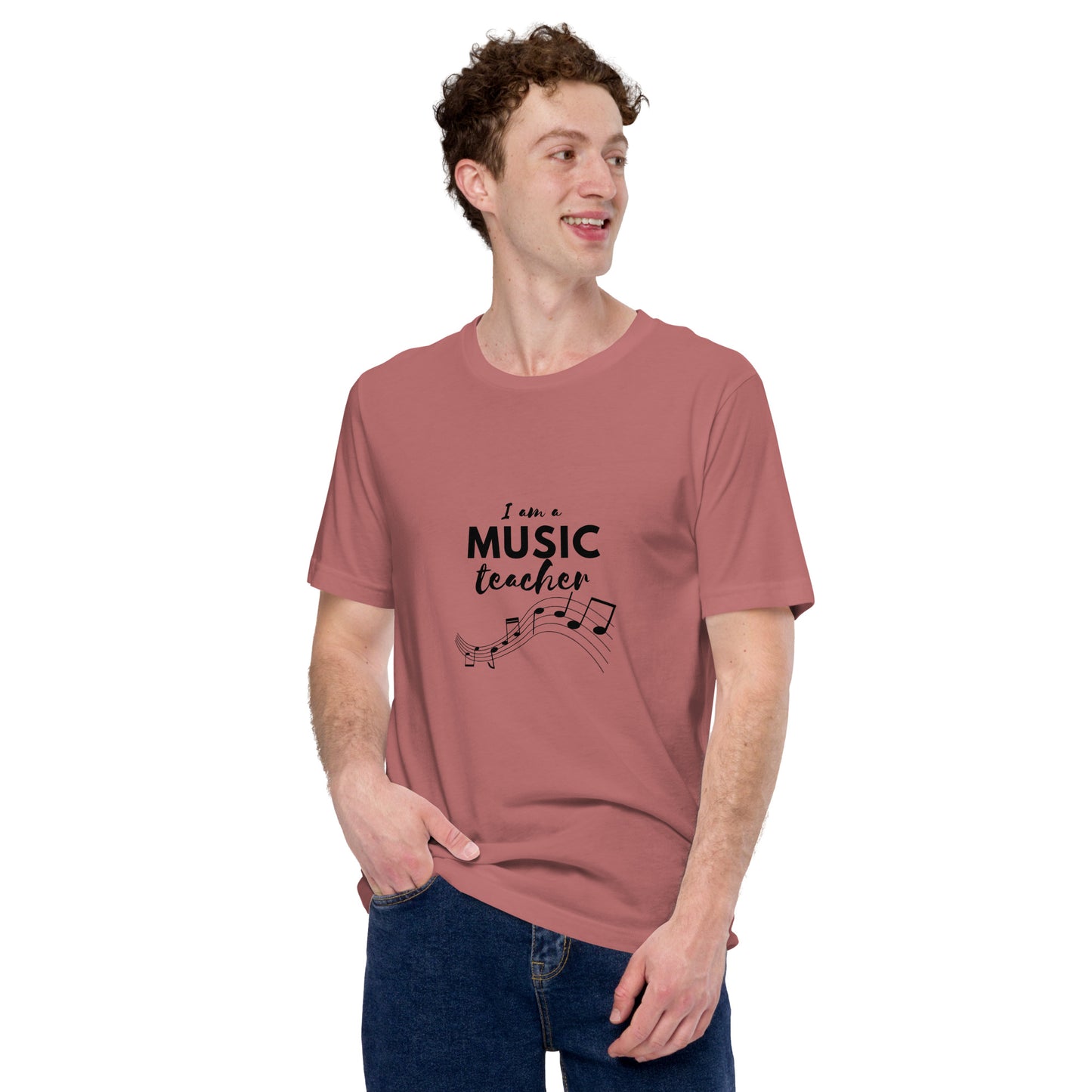 T-shirt unisexe, T-shirt pour professeur de musique - Élevez votre moral et inspirez vos élèves !