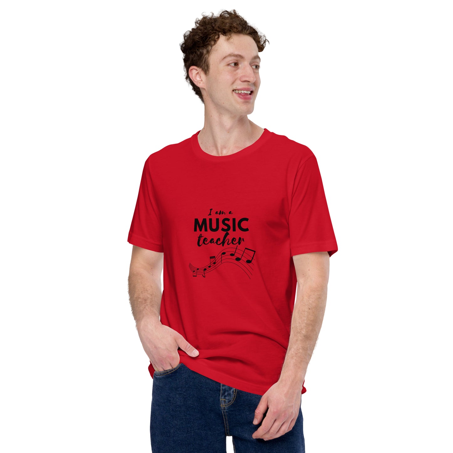 T-shirt unisexe, T-shirt pour professeur de musique - Élevez votre moral et inspirez vos élèves !