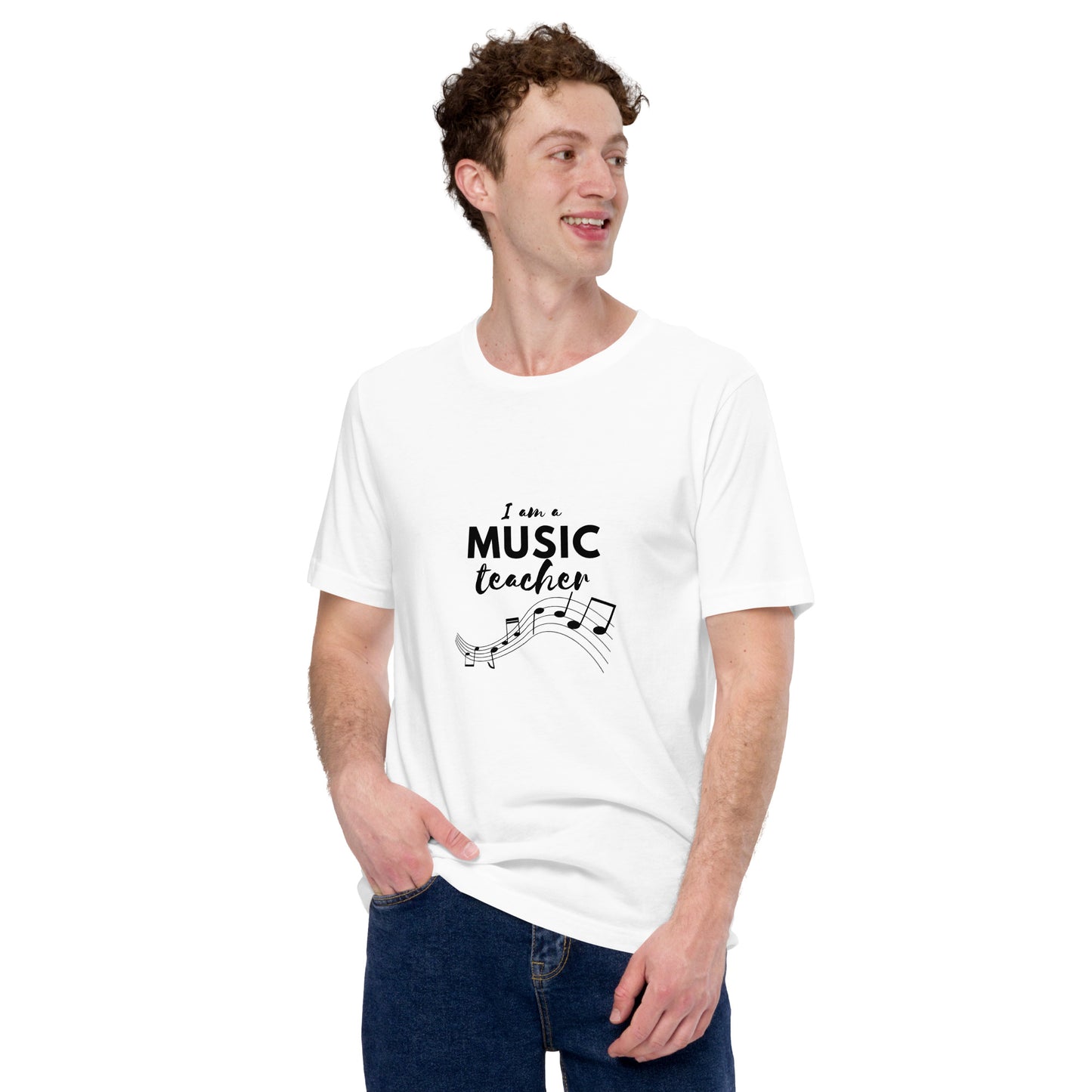 T-shirt unisexe, T-shirt pour professeur de musique - Élevez votre moral et inspirez vos élèves !